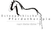 Logo der Osteopathische Pferdetherapie nach Welter-Böller